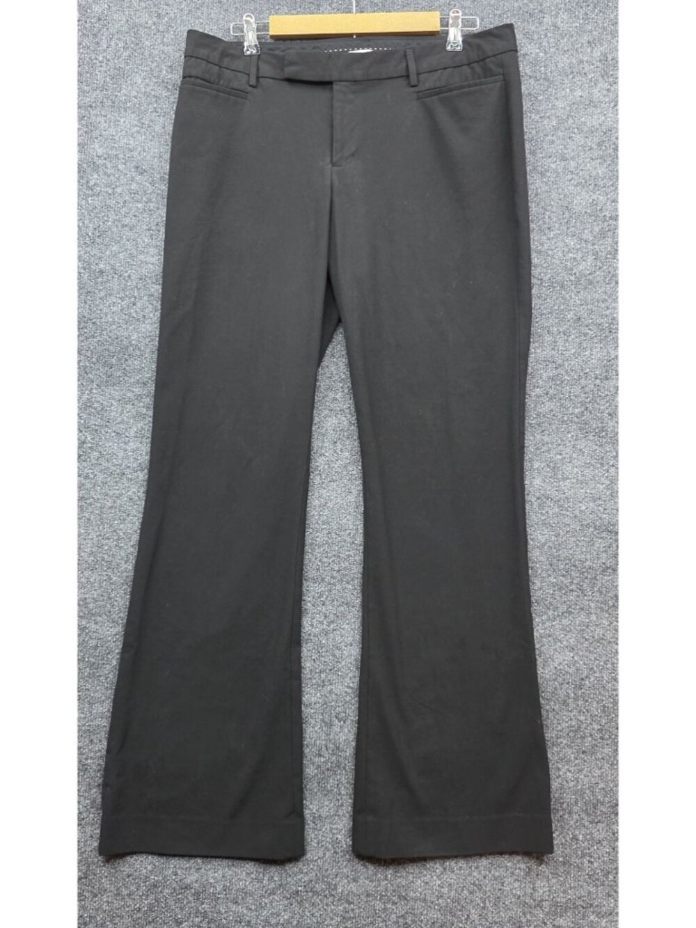 Gap Modern Boot Stretch Pants 12L Black Mid Rise Corporate Normcore Minimalist